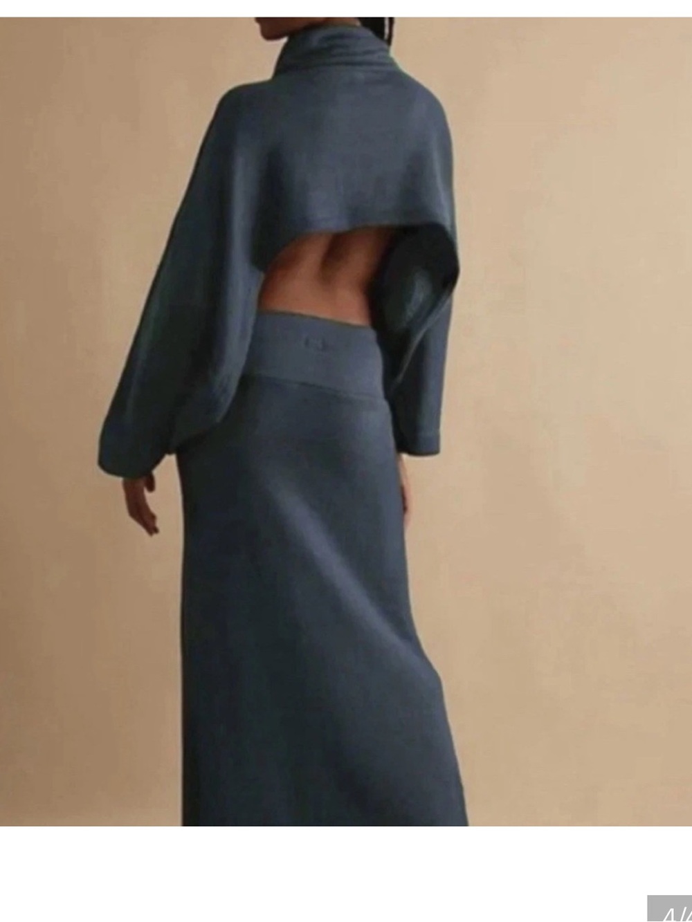 Free People Brown Maxi Skirt — Milley Reversible Set - Picture 3 of 4